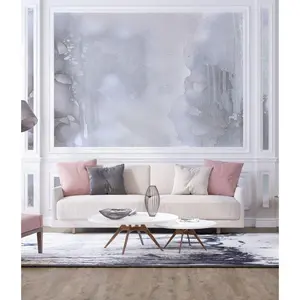 "Foggy Tides" Oversized Wall Mural