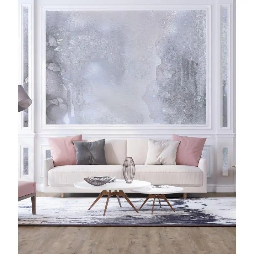 "Foggy Tides" Oversized Wall Mural
