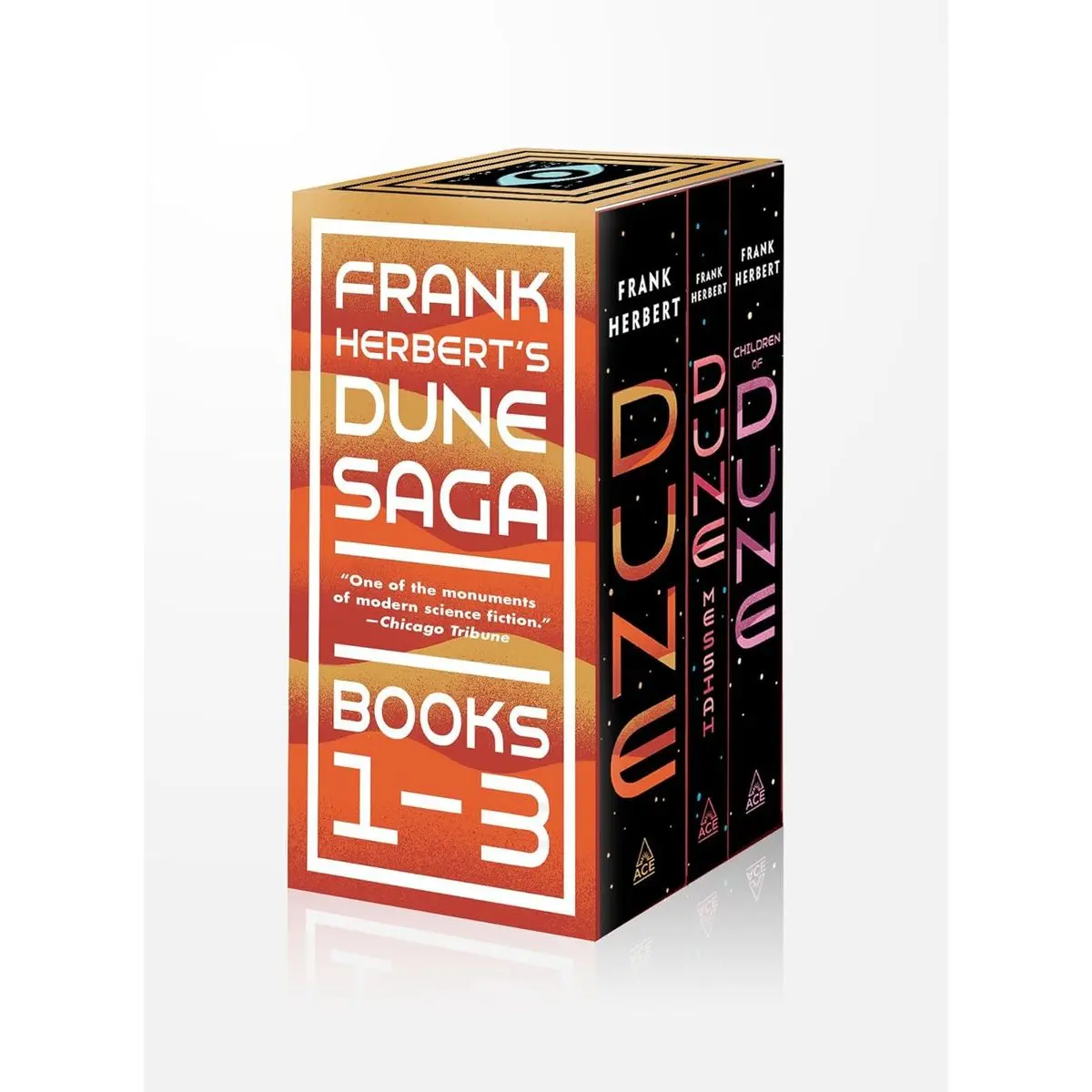 Frank Herbert's Dune Saga 3-Book Boxed Set: Dune, Dune Messiah, and Children of Dune Paperback – August 25, 2020