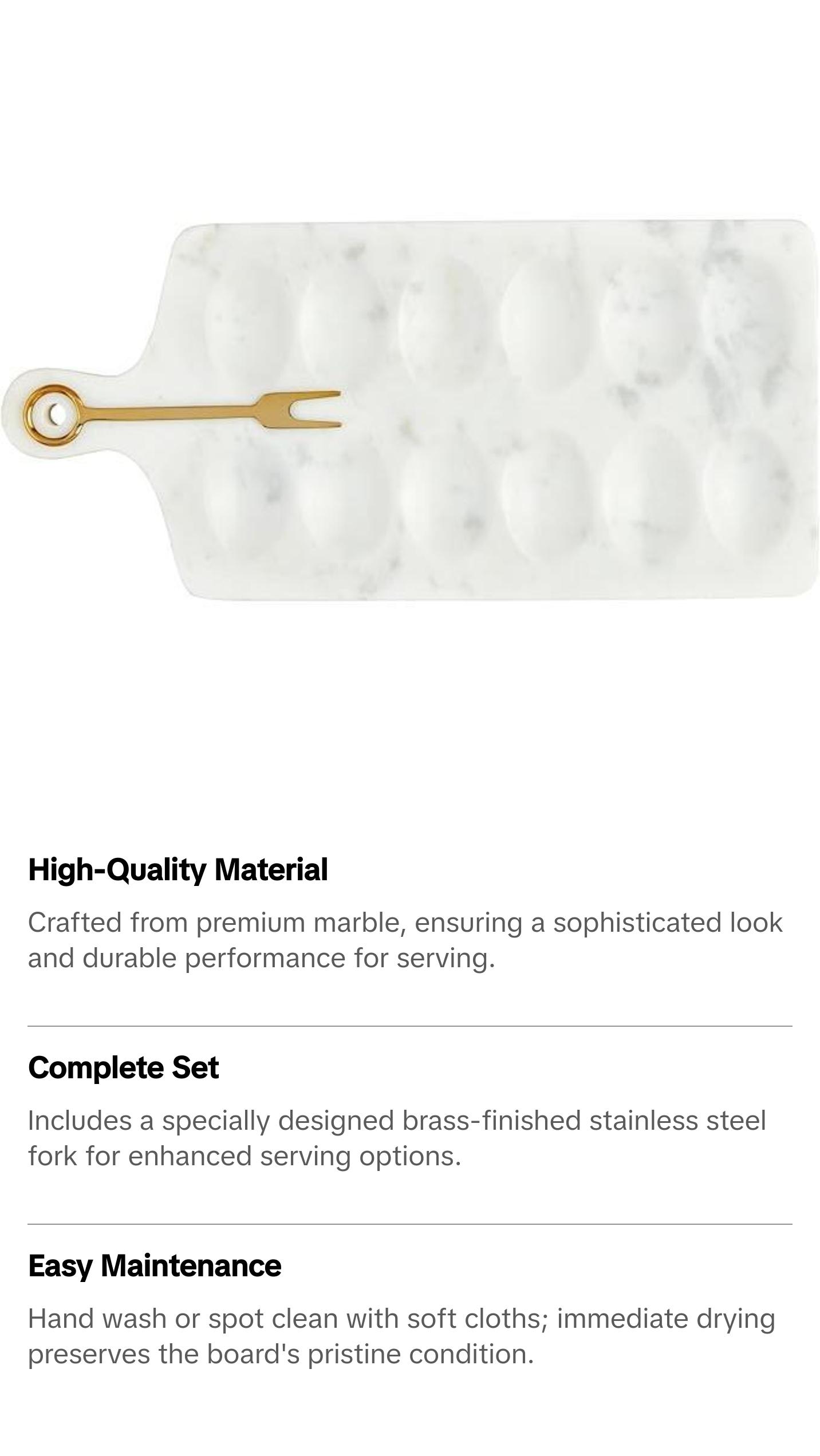 Marble Deviled Egg Board