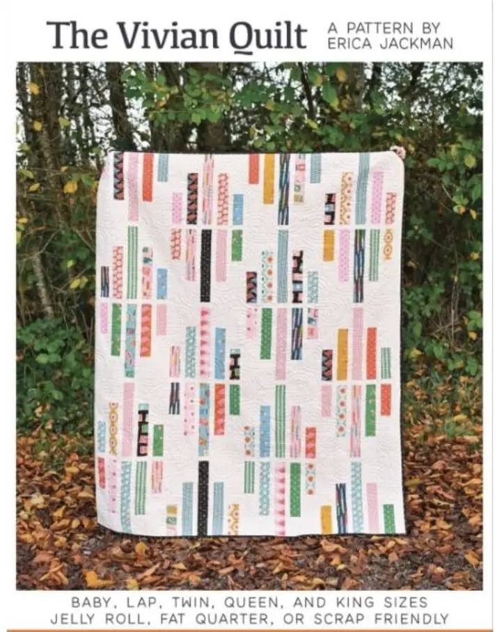The Vivian Quilt Pattern by Erica Jackman - Kitchen Table Quilting