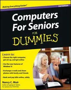 USED-Computers for Seniors for Dummies by Nancy Muir (Paperback)