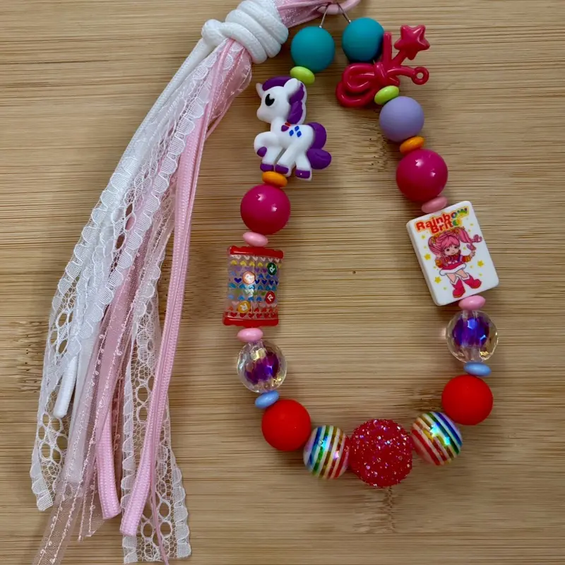 Rainbow Bright Keychain