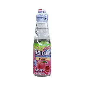 Sangaria Peach Ramune Fizzy Beverage, 200ml
