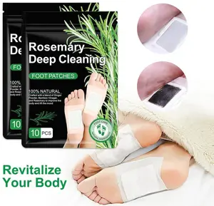 24PCS Natural Herbal Foot Detox Patches GingerBamboo Deep Cleansing Pads for Stress Relief Toxin Removal Better Sleep Wellness Fitness Treatment Healthcare Solution Therapeutic Healthy Therapy Alternative