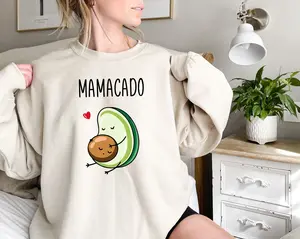 Mamacado Sweatshirt and T-Shirt, Baby Announcement Shirt, New Mom Gift, Pregnancy Reveal Shirt, Maternity Shirts, Baby Shower Gift