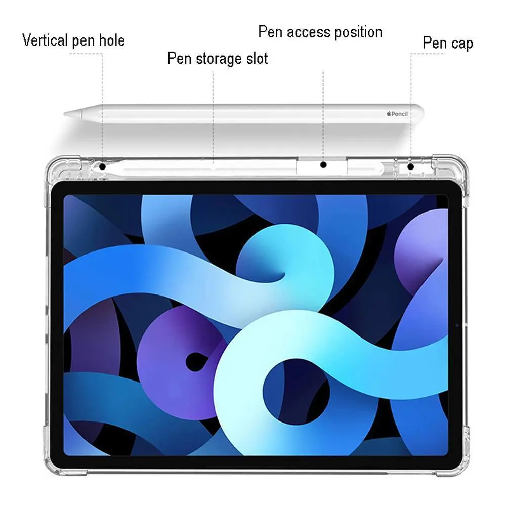 Smart Tablet Case for Lenovo Tab M11 TB330FU P11 TB-J606 J616 J607 P11 Pro TB-J706 J716 Smart Cover with Pencil Holder Cover