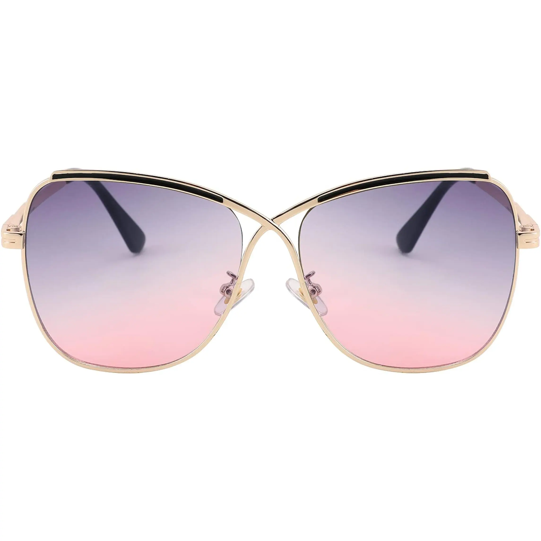 FEISEDY Womens Cute Sunglasses Oversized Butterfly X Shape Design Cateye Lady Sunglasses B2738 FEISEDY Womens Cute Sunglasses Oversized Butterfly X Shape Design Cateye Lady Sunglasses B2738