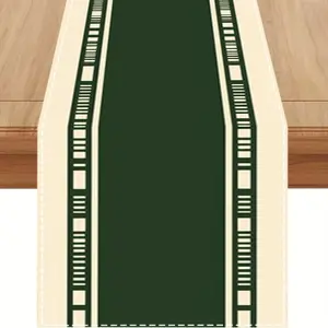 Mud Minimalist Table Runner, 11.8x70.8 Inches Durable Decorative Item, Perfect for Kitchen Dining Room, Indoor Outdoor Family Gatherings