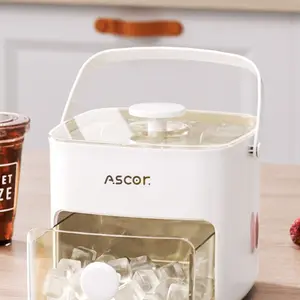 Ice cube mold ice box, large-capacity refrigerator ice storage, household press ice compartment storage box, Ice Cube Maker, Ice Cubes Maker