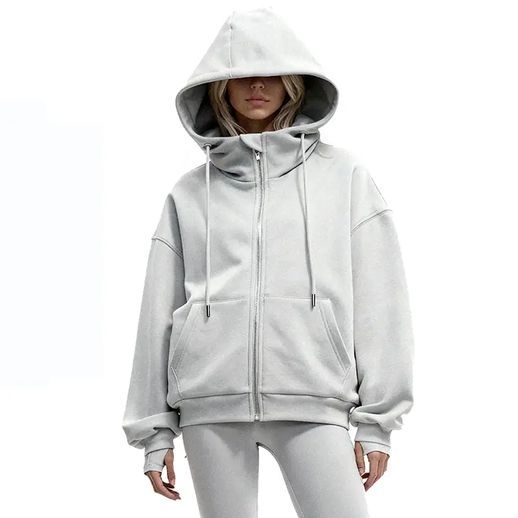 Inflation Unisex Travel Hoodie with Built-in Inflatable U-Shaped