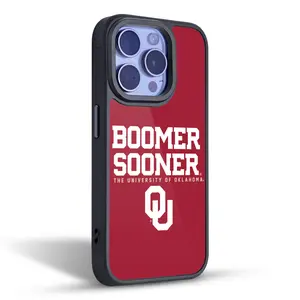 Head Case Designs University of Oklahoma OU The University of Oklahoma Boomer Sooner Gel Armour Case For Apple iPhone 11