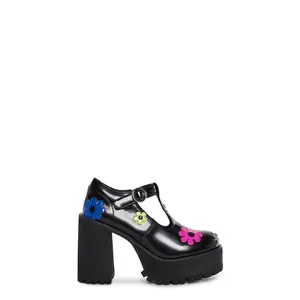 Flower Power Platform Mary Janes