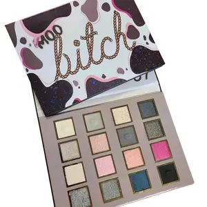 Moo Bitch Volume 37 Eyeshadow Palette - Beautiful Smoky Shimmer - Makeup