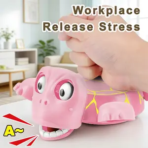 Mobile limbs screaming turtle cup holder Fun expression beverage coaster DIY stress relieving desktop ornament home decoration gift giving for workplace release stress