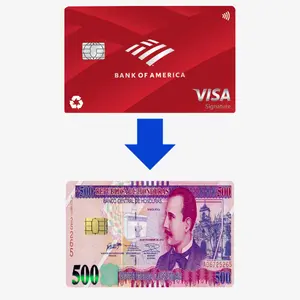 500 Lempiras Honduras Credit Debit Card Skin Decal Sticker