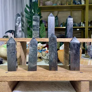 Natural Crystal Hypersthene Point Collection