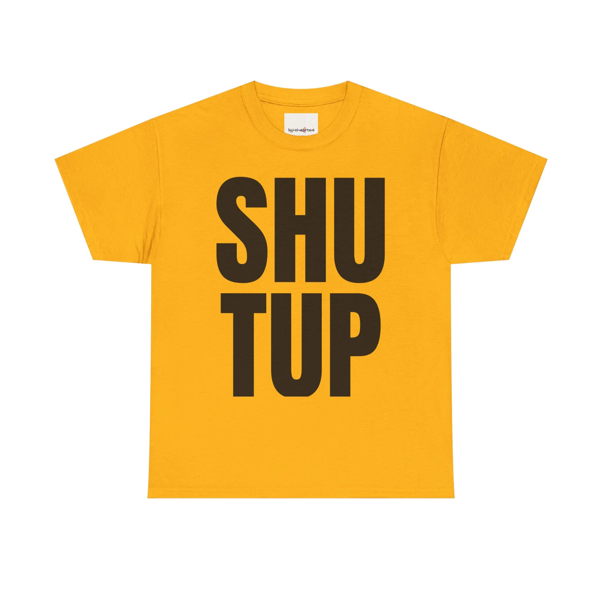 SHUT UP bold block text T-Shirt | Graphic Slogan Tee, Funny Tshirt, Vintage Tee, Cool Summer Fashion, Unisex 100% Cotton Womenswear