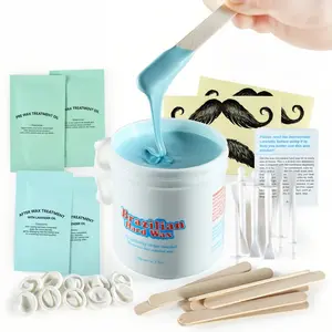 Max Value Nose Wax Kit | Waxing Kit for Quick & Easy Hair Removal 150g Wax, Applicators | Painless Nasal & Ear Hair Removal for Men & Women | Includes Balm Wipes | Lasts up to 6 Weeks