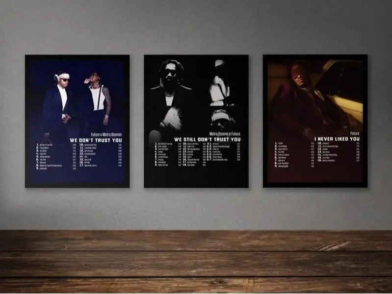 Future Album Poster Print Unframed Set | We Still Don't Trust You