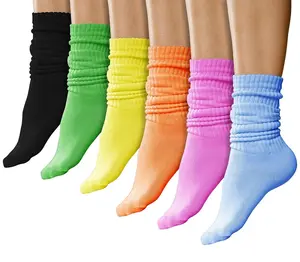Slouch Unisex  Assorted Socks Size 6-8.5