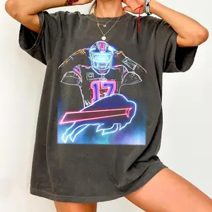 Vintage Josh Vintage Shirt, Allen Retro Rap Tee, Game Day Shirt, Buffalo Football Shirt, #JoshAllenn 17 Fan Shirt, Game Day Buffalo Sports