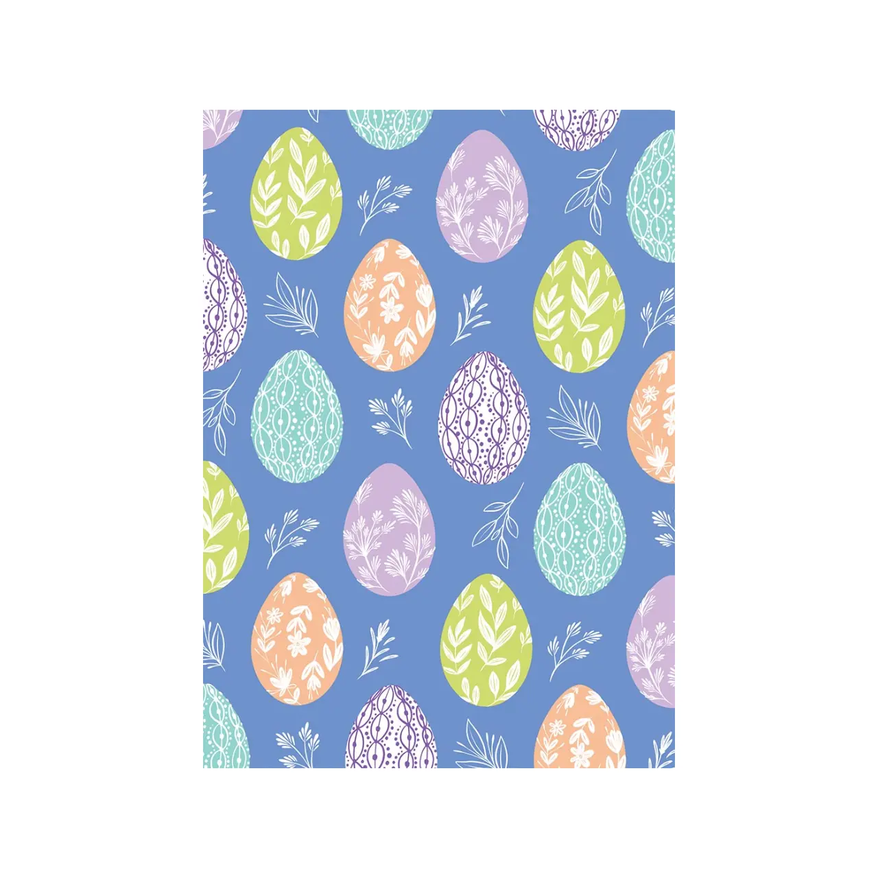 Illustrative Eggs Easter Card