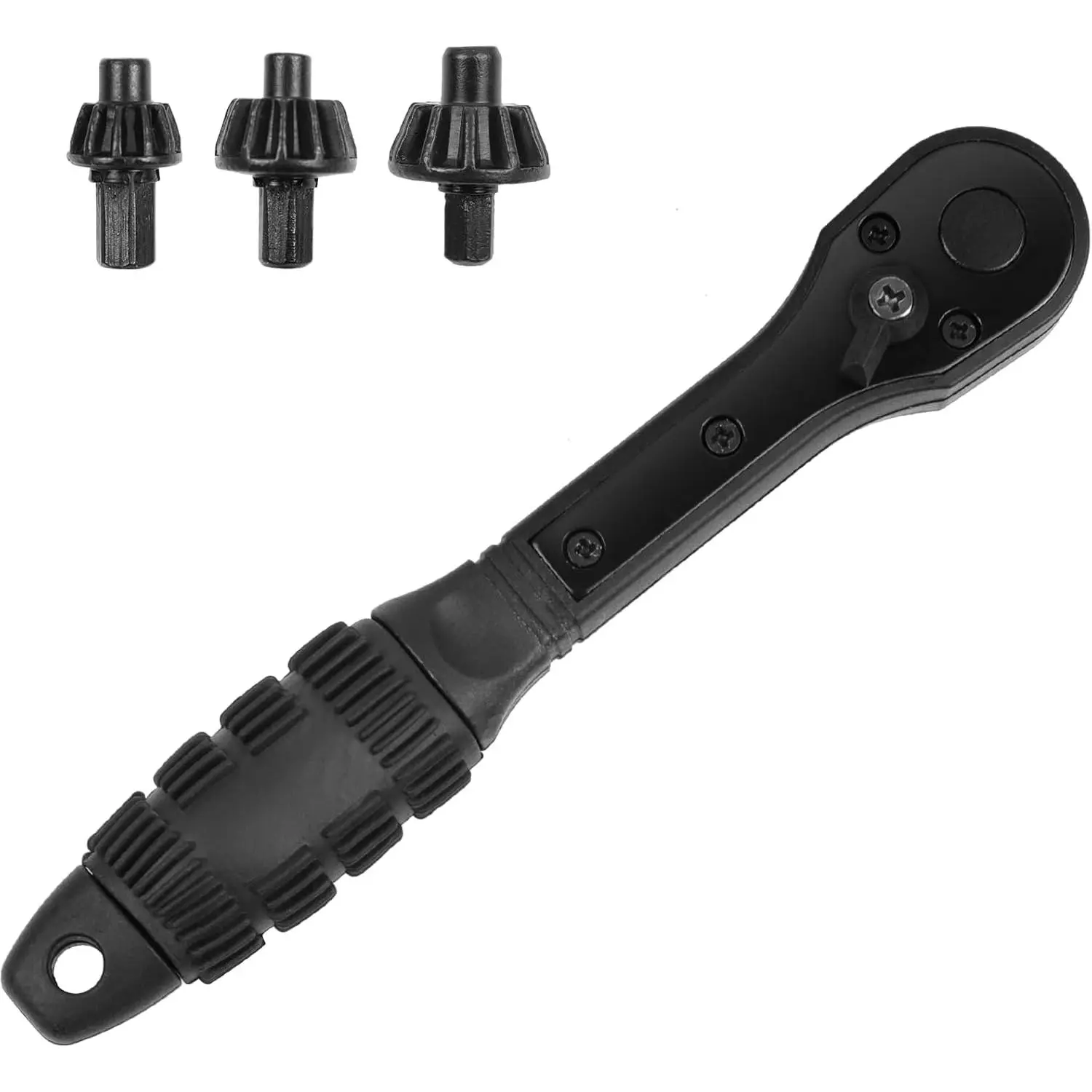 3-in-1 Ratchet Drill Chuck Wrench - Universal Drill Chuck Wrench Set |     Suitable for electric drills, impact drills, and bench drills |     Quick Mount Chuck Tool for Quick Installation and Removal