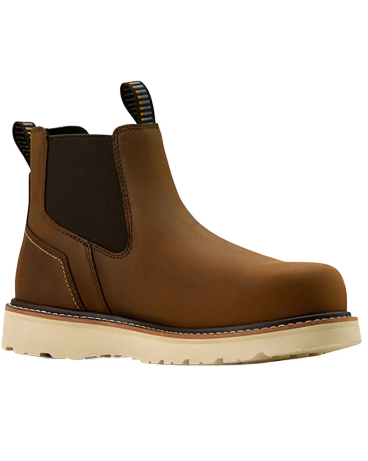 Ariat Men's Men'S Rebar Wedge Chelsea Waterproof Work Boot Composite Toe - 10061115