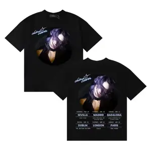 Chiara Oliver Tour 2026 T-Shirt, Oversized Streetwear Graphic Style, Rap Music Fan Apparel, Cotton Concert Fashion Outfit
