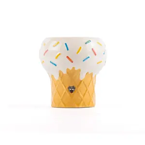 Ice Cream Elevated Pet Bowl