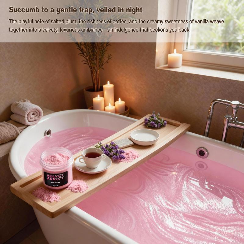 2PCS Sparkle Bath bomb Powder, Aesthetic Sparkle Bath Bomb Powder Gift Set, 2-Pack Pink & Green Glitter Bath Dust with Natural Essential Oils, Relaxing Spa Day Soak for Women, Christmas Self-Care Gift I