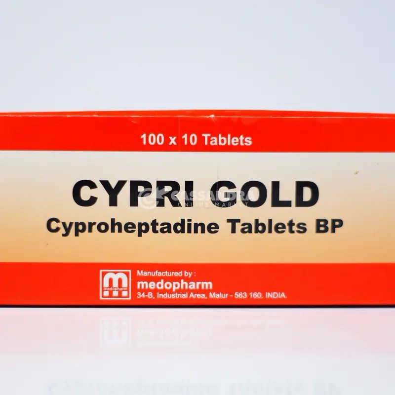 3 Cypri Gold 4mg Tablets  Dietary Supplement for Healthcare