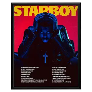 InkFlow Iconic Pop Art Music Poster Print - Inspirational Wall Decor for Home, Office, and Music Lovers - Unique Art Gift for Music Enthusiasts - Unframed Canvas Wall Art