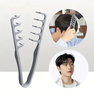 Men's Hair Styling Tool Two-In-One Folding Comb Folding Feature + Puffiness Toothed Styling Comb, Root Lift & Concealment, Perfect Holiday Gift for Guys