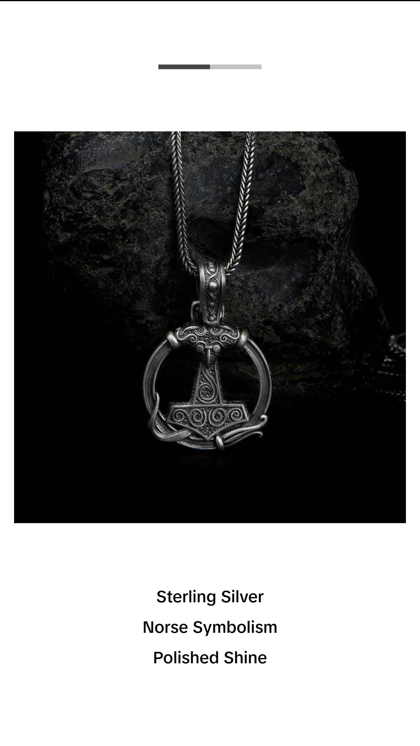 Mjolnir The Thor Hammer Necklace