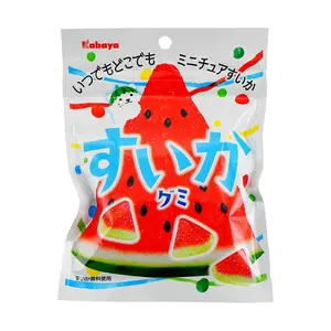 KABAYA Japanese Summer Watermelon Flavor Gummies 50g - Delicious Chewy Candy