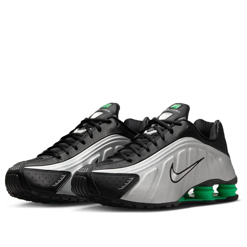 Nike Shox R4 'Metallic Silver Green Shock' HQ1988-006