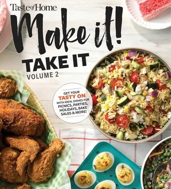 USED Book - Taste of Home Make It Take It Vol. 2: Get Your Tasty on with Ideal Dishes for Picnics, Parties, Holidays, Bake Sales & More! by Edited by Taste of Home (Paperback) - english