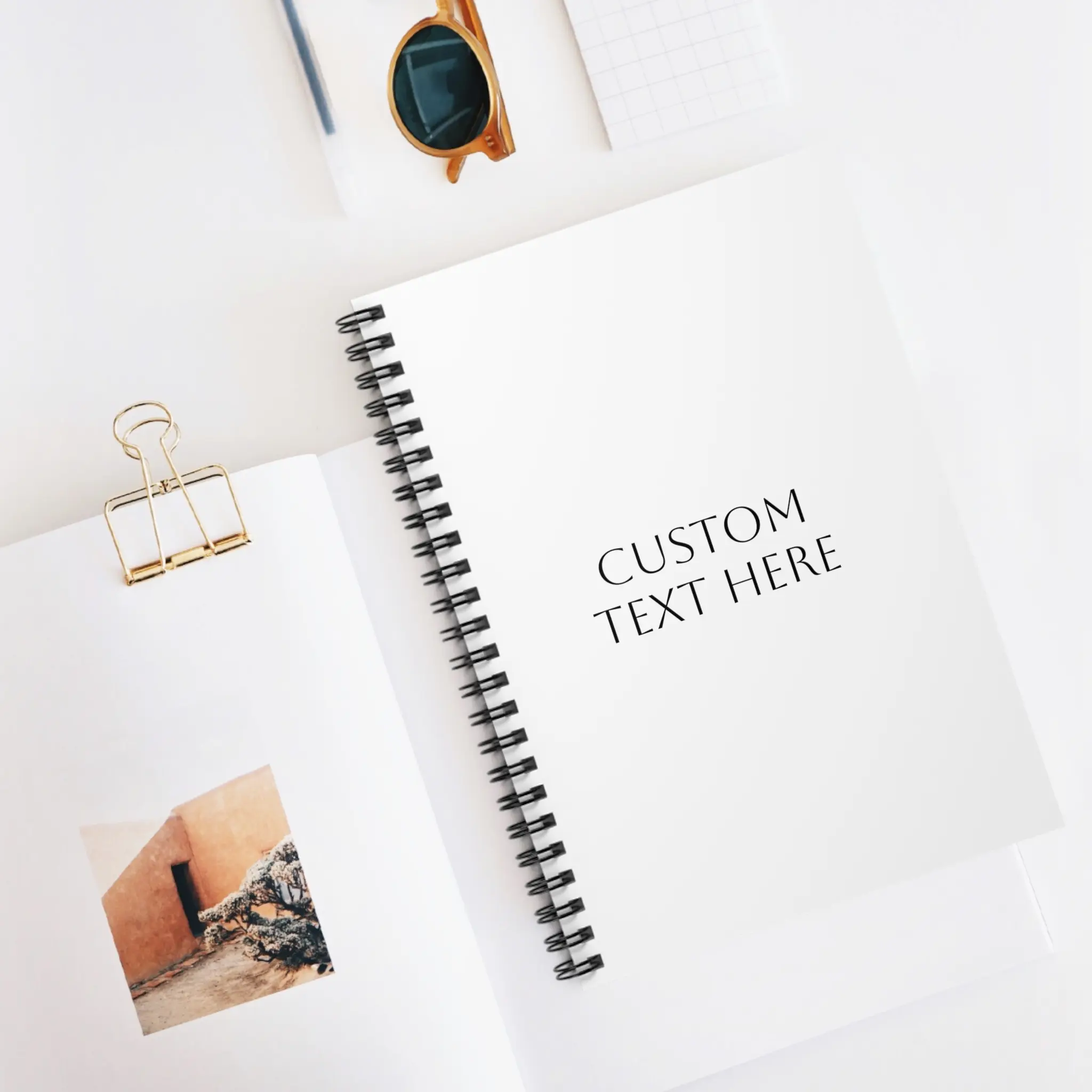 Personalized Spiral Notebook - Ruled Line, Custom Journal, Gift for Students, Writing Diary, Stationery Gift, Unique Notebook