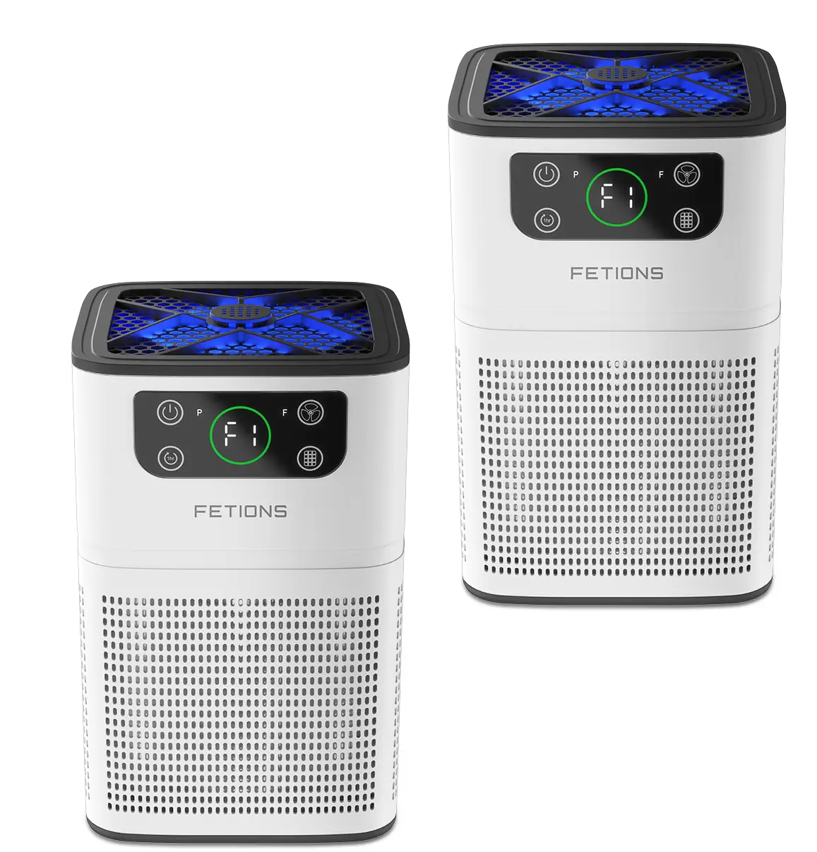 Home Air Purifier with Aromatherapy, 3-in-1 Filtration System, Compact H13 HEPA Filter for Dander Pollen Odor, Office Living Room Bedroom Kitchen, Whi