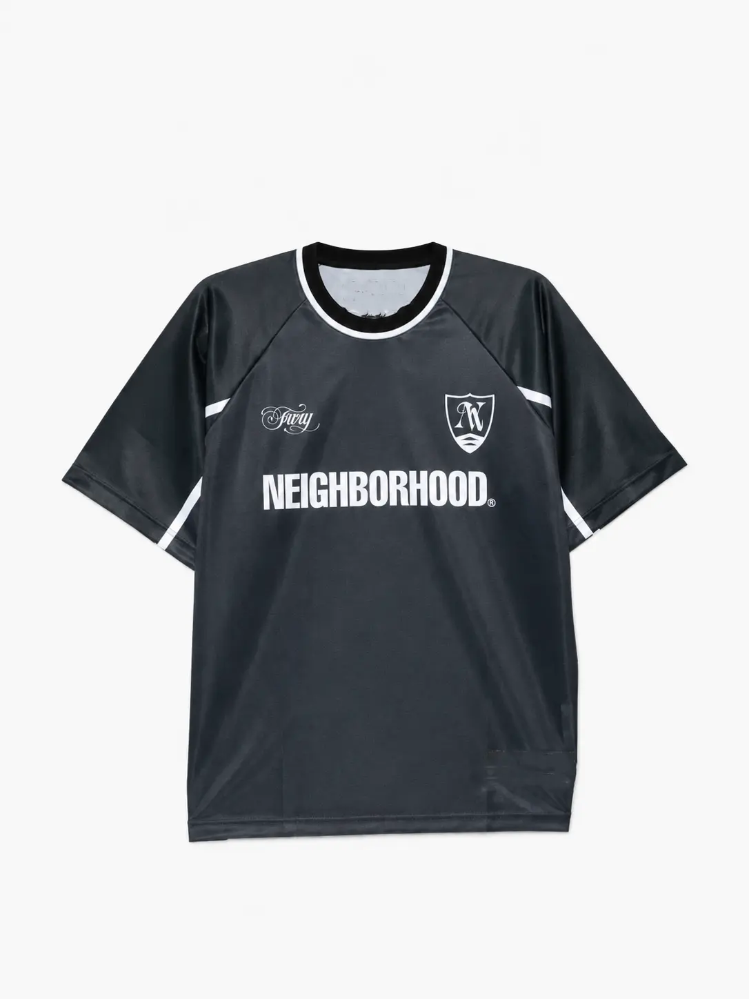 Neigh  Fury boorhood  Football Jersey Shirt, Crest Logo Graphic Sports Tee, Urban Streetwear Soccer Style Top