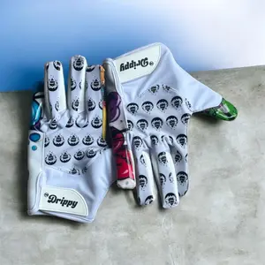 ™️Drippy color splash gloves