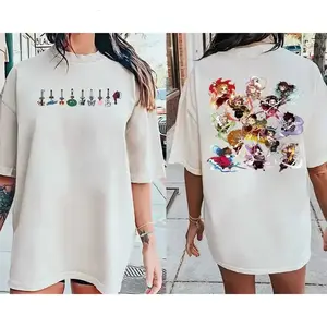 Demon Slayer Characters 2 Side Shirt, Hashira Anime Sweatshirt, Gift For Fan, Unisex Sweater Pullover Tee