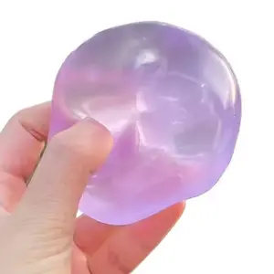 Squishy Plasticity Mochi Fidget Toys Transparency Coconut Oil Maltose Squeeze Toy Funny Anti-stress Sensory Toy for Adults Gifts