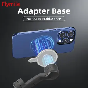 Magnetic Quick-Release Adapter for Dji Om 7p 7, Compatible with Dji Om Mobile 6 5 4 Se, Universal Joint Magnetic Attachment