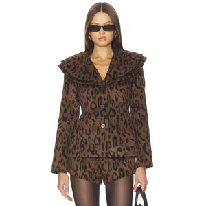 Line & Dot Zahara Jacket in Brown Multi