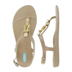 Oka-B Rope Embellished Slingback Sandals - Neptune