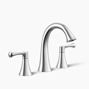 Kohler R78047-4D-CP | Lilyfield Widespread Bathroom Sink Faucet, 1.2 gpm in Polished Chrome