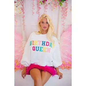 BIRTHDAY QUEEN PULLOVER